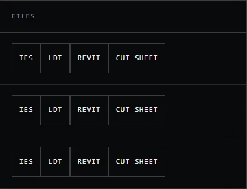 Detail of Lambert's LR Grazer page with IES, LDT, Revit and Cut sheet request links.