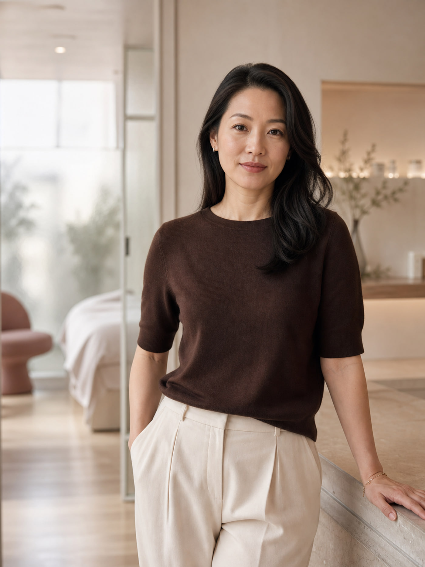 Marissa Chen, fictional founder and medical director of LumaSkin Toronto